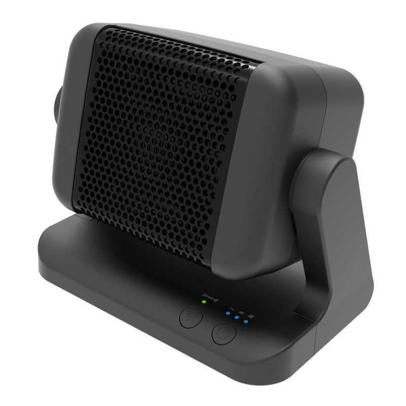 トップランド TOPLAND コンパクトセラミックヒーター ブラック SC-CH25-BK