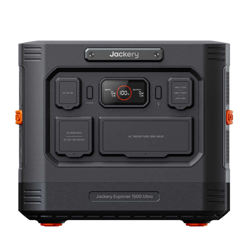 Jackery ジャクリ ポータブル電源 1500 Ultra 1536Wh リン酸鉄リチウム 大容量 IP65 防塵 防水 JE-1500C