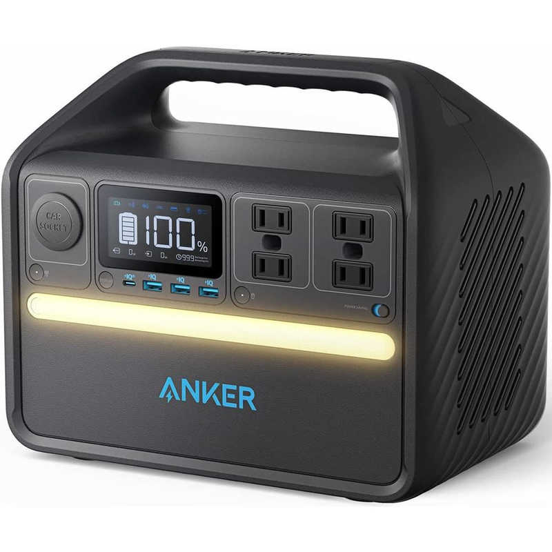 アンカー Anker ポータブル電源 Anker 535 Portable Power Station (PowerHouse 512Wh) A1751512