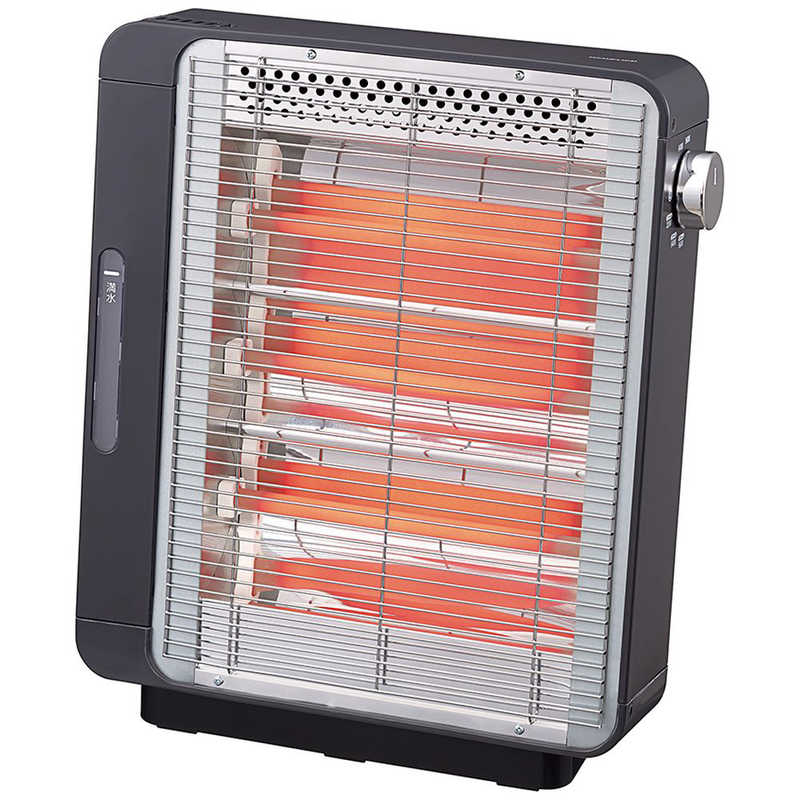 コイズミ KOIZUMI 電気ストーブ スチーム機能搭載 ワット数3段階切換 995W グレー KEH-0950-H