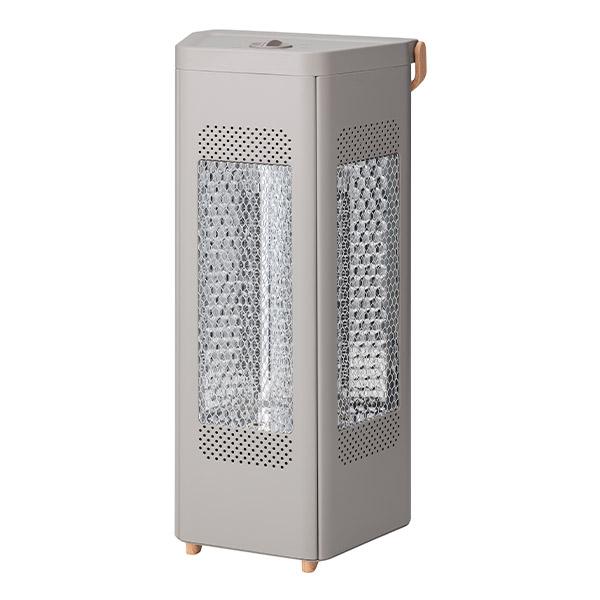 スリーアップ THREEUP WOOD STYLE トライアングルヒーター 3面独立して運転可能 グレージュ CB-T2515GG