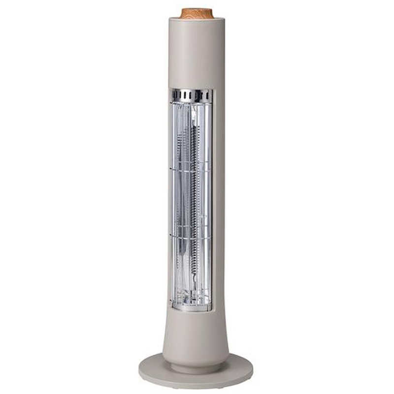 スリーアップ THREEUP 電気ストーブ 400W カーボンヒーター グレージュ フィガロ CBT2532GG