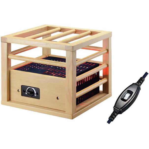 メトロ電気工業 METRO 一人用こたつ コンパクト 速暖コルチェヒーター 無段階温度調節 ブラック MPQ-100-B