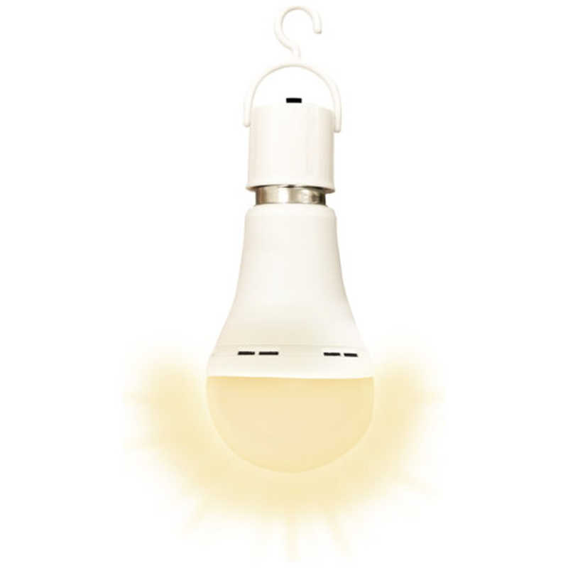 テイーエム LED電球 E26口金 全光束690lm(6．2W一般電球タイプ) 電球色相当 停電しても明るいLED電球 燈まもるくん TAL-690-2