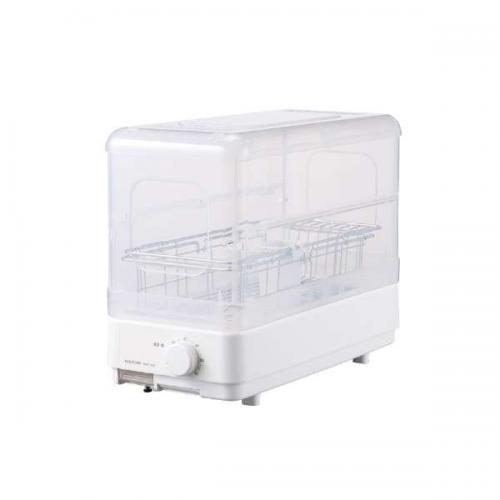 コイズミ KOIZUMI 食器乾燥機 ホワイト スリム設計 折り畳めてコンパクト KDE7500-W