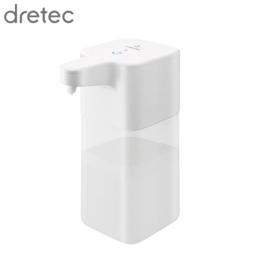 ドリテック dretec オートディスペンサー ソリエ ホワイト SD-908WT