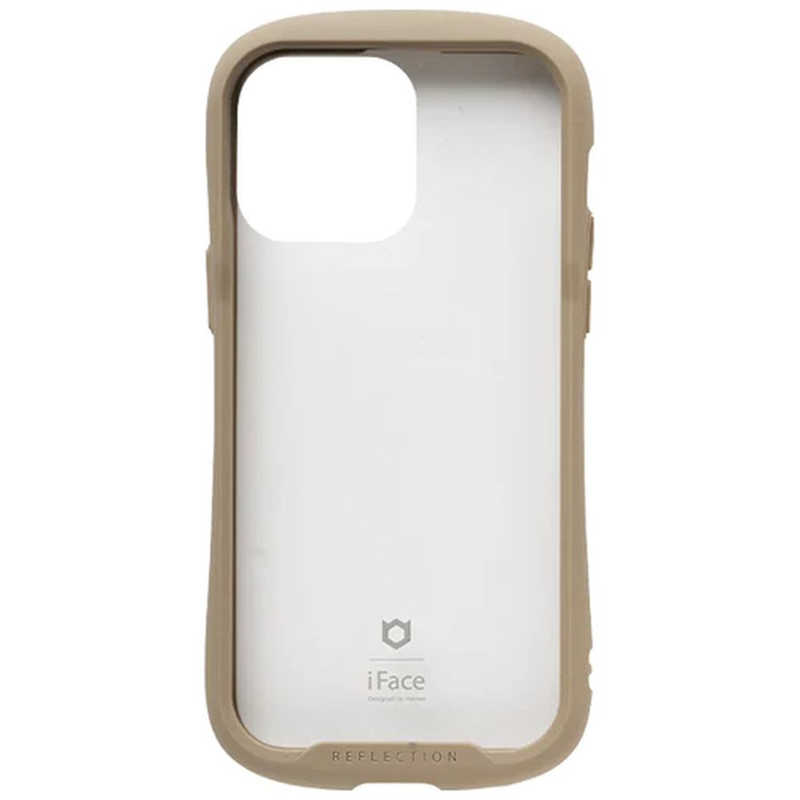 ハミィ HAMEE iPhone 15 Pro Max用ガラスケース iFace Reflection ベージュ 41-959305