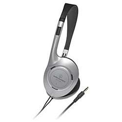 audio-technica オープン型オンイヤーヘッドホン シルバー ATH-P100L オーディオテクニカ