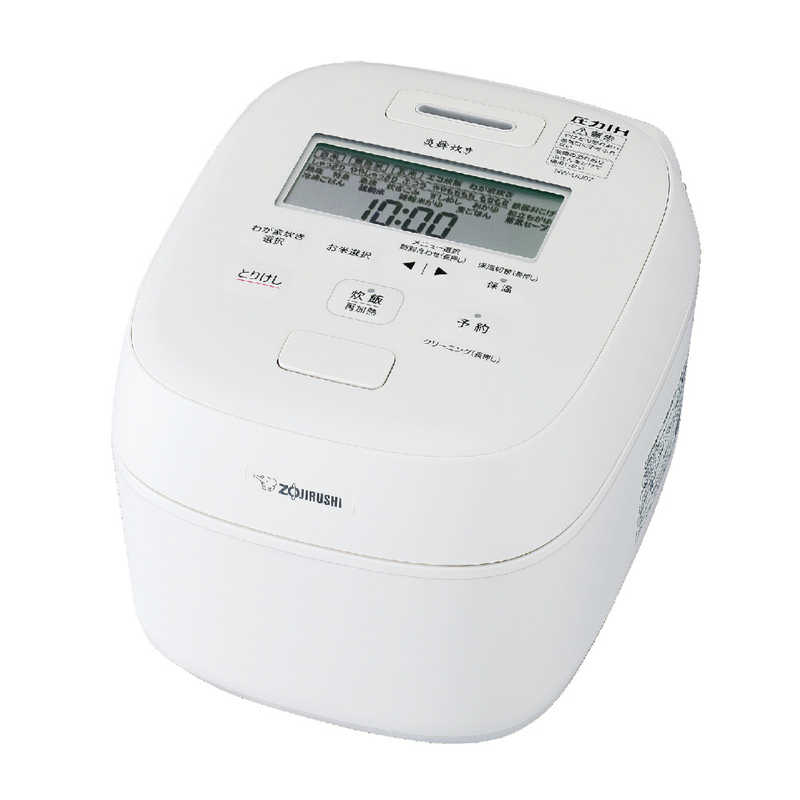 象印 ZOJIRUSHI 圧力IH炊飯ジャー極め炊き 炎舞炊き 白 NW-UU07-WZ