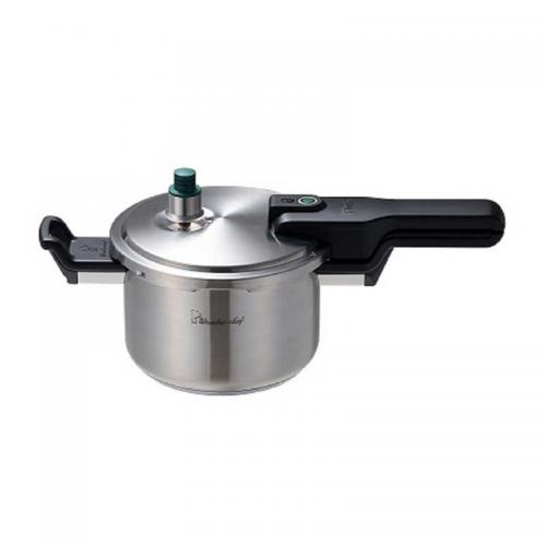ワンダーシェフ wonderchef Pro2 片手圧力鍋 3L シルバー 640987