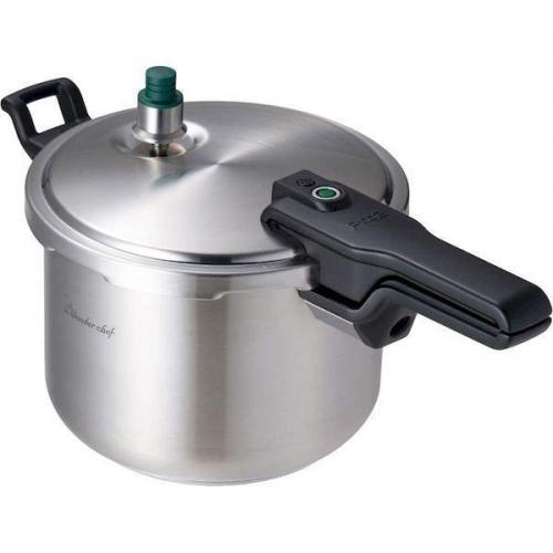 ワンダーシェフ wonderchef Pro2 片手圧力鍋 6L シルバー 640994