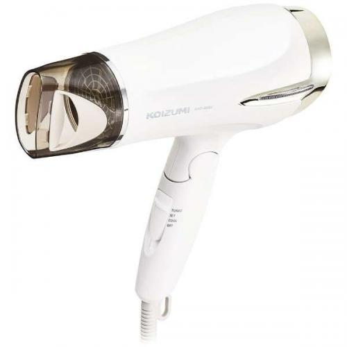コイズミ KOIZUMI マイナスイオンヘアードライヤー KHD-9330-W ホワイト