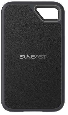 SUNEAST サンイースト 外付けSSD ポータブル 2TB USB Type-C対応 ブラック SEPS0002T2LG1F