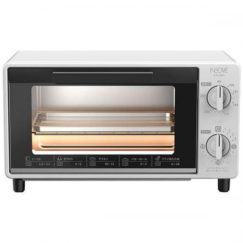 ネオーブ NEOVE オーブントースター ホワイト NTM-A8WT