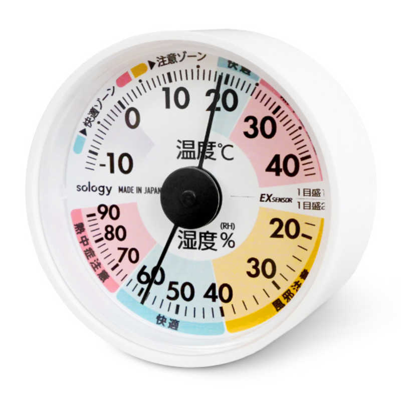 GDT アナログ温湿度計(小型) ［アナログ］ ENP-02BWTDI