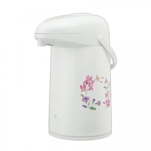 象印 ZOJIRUSHI ガラスマホービン 3.0L リースフラワー AB-RC30-FW