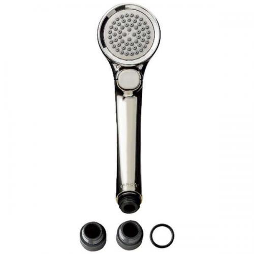 タカギ TAKAGI シャワーヘッド メタリック エアビート シャワピタ JSB025BM