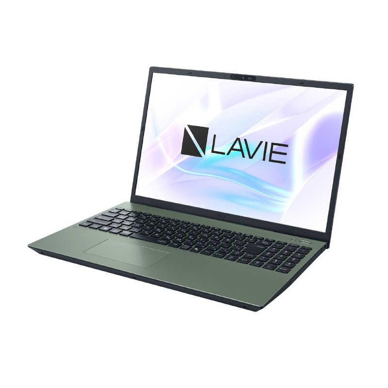 エヌイーシー NEC ノートパソコン 16型 LAVIE N16 オリーブグリーン PC-N1675LAE