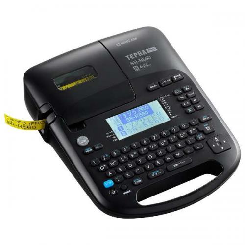 キングジム KING JIM  ラベルライター テプラ PRO ブラック SR-R560