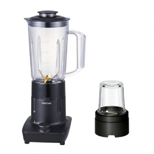 テスコム TESCOM ジュースミキサー&ミル 1000ml トライタン ダイヤルスイッチ式 ブラック TMX50A-K