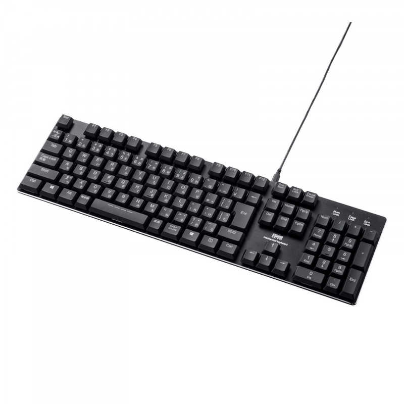 サンワサプライ SANWA SUPPLY メカニカルキーボード(有線) SKB-MK3BK