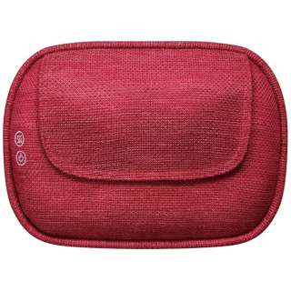 オムロン OMRON クッションマッサージャ レッド HM-350-R