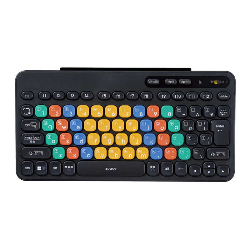 エレコム ELECOM はじめてのキーボード　KEY　PALETTO（BT） TK-FS10BMKBK