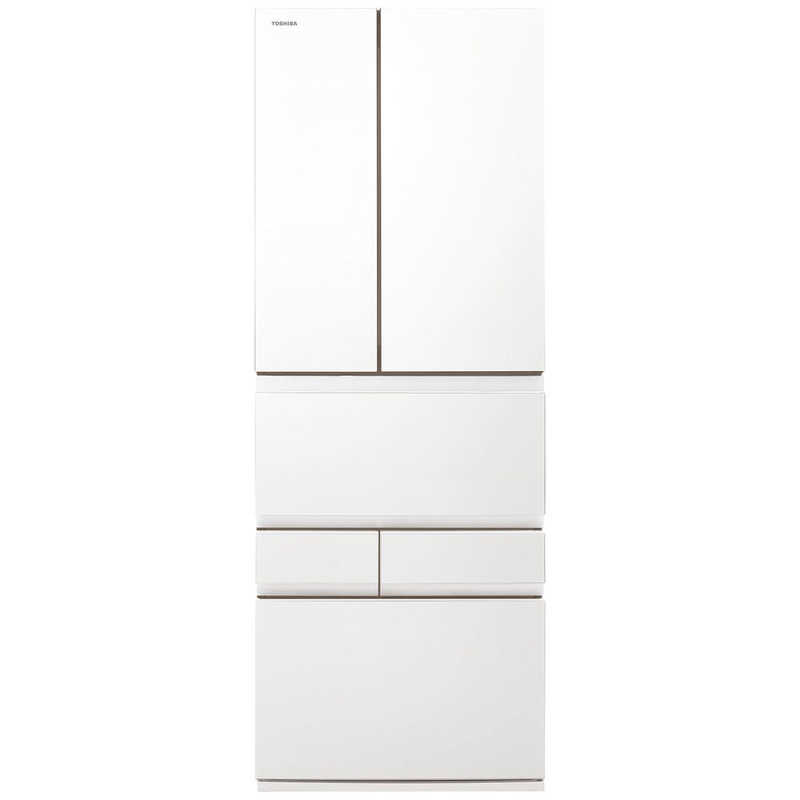 東芝 TOSHIBA 冷蔵庫 595L 6ドア 観音開き VEGETA フロストホワイト GR-A600XFS-TW(大型)