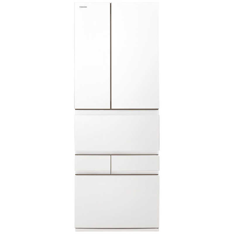 東芝 TOSHIBA 冷蔵庫 6ドア 観音開き 543L VEGETA XFSシリーズ フロストホワイト GR-A540XFS-TW(大型)