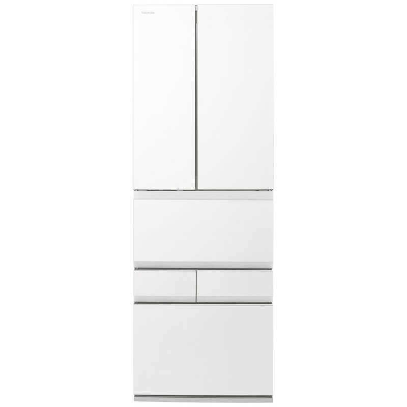 東芝 TOSHIBA 冷蔵庫 6ドア 観音開き 487L VEGETA XFSシリーズ フロストホワイト GR-A490XFS-TW(大型)