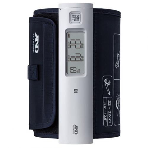 エーアンドデイ A&D 上腕式ホースレス血圧計 NFC内蔵 ホワイト UA-1100NFC-WH
