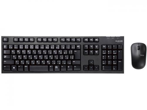 エレコム ELECOM  無線2.4GHzフルキーボード&マウス 109キー TK-FDM063BK