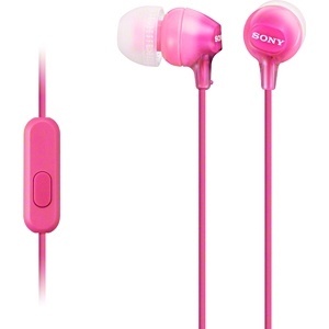 SONY カナル型イヤホン リモコン マイク付 ピンク MDR-EX15APPI ソニー