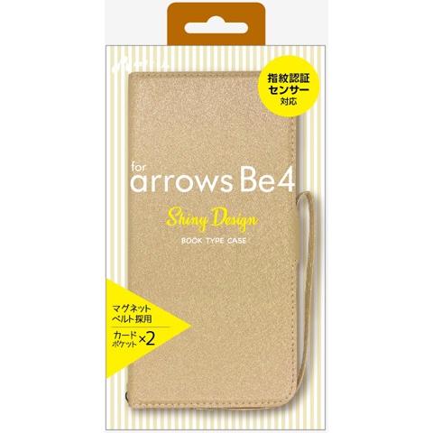 エアージェイ air-j arrows Be4 手帳型ケース シャイニー ACF41ASHY