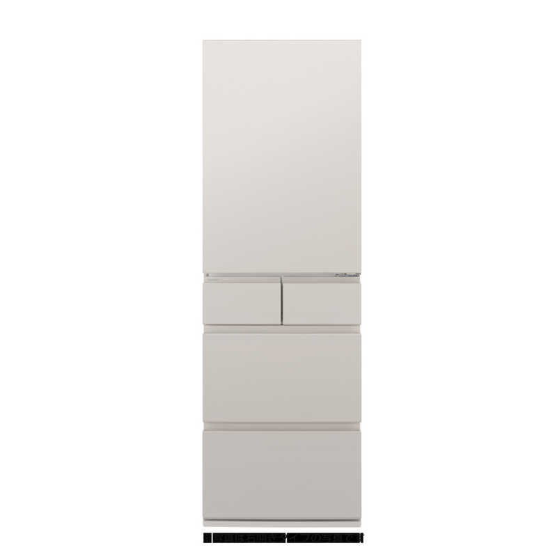 パナソニック Panasonic 5ドア 冷凍冷蔵庫 左開き マットライトベージュ NR-E45RY3L-C(大型)