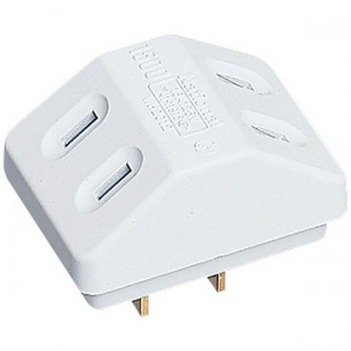 Panasonic 配線器具 三角タップ ホワイト WH2012PK パナソニック