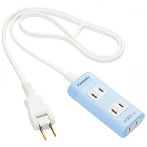 Panasonic 配線器具 ザ・タップQ 3個口 1m ブルー WHA2413LP パナソニック