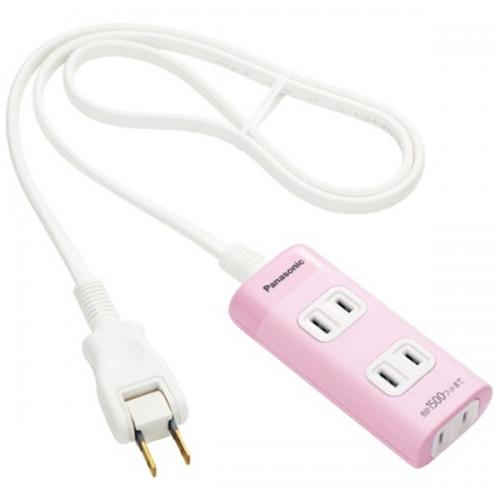 Panasonic 配線器具 ザ・タップQ 3個口 1m ピンク WHA2413NP パナソニック