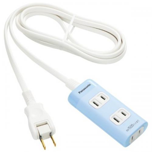 Panasonic 配線器具 ザ・タップQ 3個口 2m ブルー WHA2423LP パナソニック