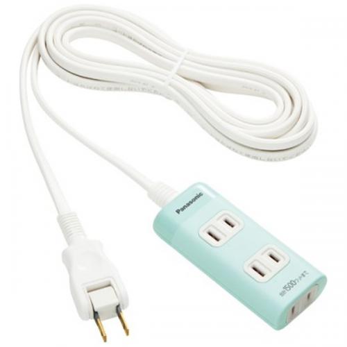 Panasonic 配線器具 ザ・タップQ 3個口 3m グリーン WHA2433GP パナソニック