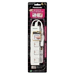 Panasonic 配線器具 ザ・タップ Z 4個口 1m ホワイト WHS2514WP パナソニック