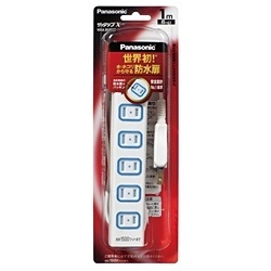 Panasonic 配線器具 ザ・タップ X 6個口 1m ホワイト WHA2516WP パナソニック