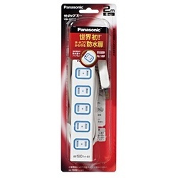 Panasonic 配線器具 ザ・タップ X 6個口 2m ホワイト WHA2526WP パナソニック