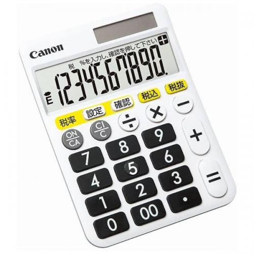 Canon 卓上電卓 くっきりはっきり電卓 10桁 HF-1000T キヤノン(キャノン)