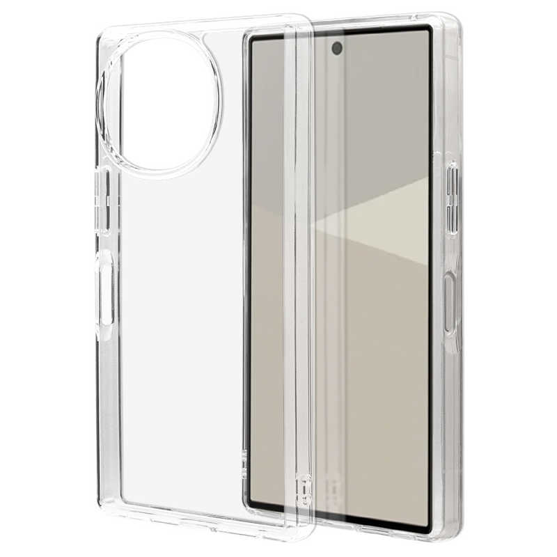 ラスタバナナ AQUOS R10用RHINOX ハイブリッドケース TPU×アクリル クリア 8808AR10HACL