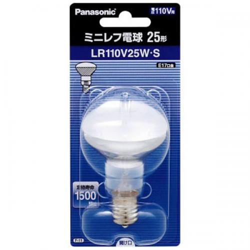 Panasonic ミニレフ電球 25形 口金E17 LR110V25WS パナソニック