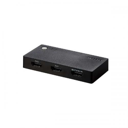 エレコム ELECOM HDMI切替器 2ポート(入力2 出力1) ブラック DH-SWL2CBK