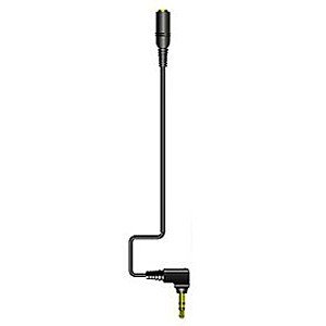 JVC ケンウッド 延長オーディオコード ステレオミニジャック-L型ステレオミニプラグ 0.7 CN-L70-B ブラック