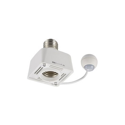 オーム電機 OHM センサーソケット 停電対応 HS-LPBA4-W