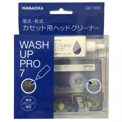 ナガオカ NAGAOKA WASH UP PRO7 湿式乾式クリーニングカセット QC-300